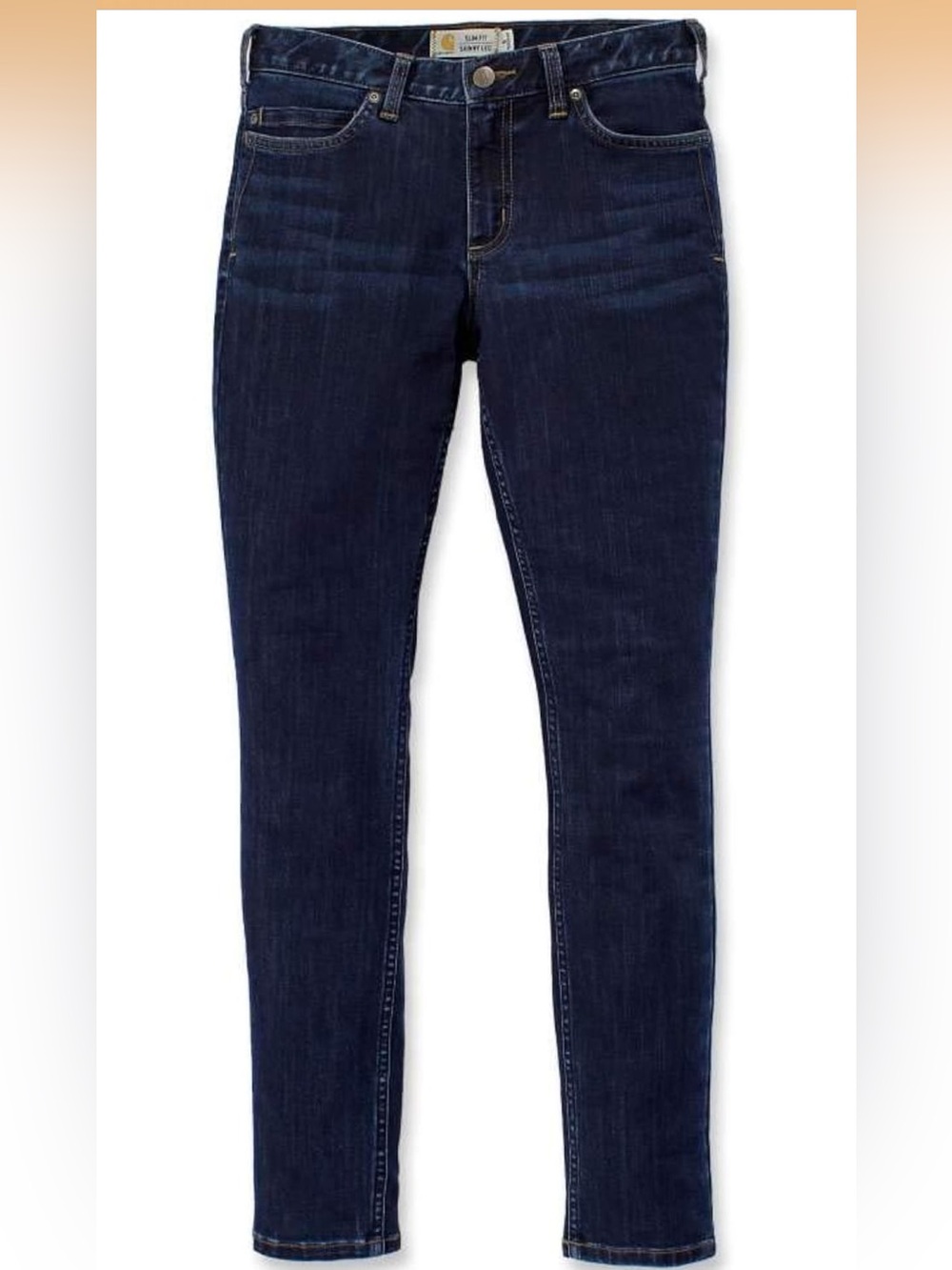 Carhartt Slim Fit Layton Skinny Leg Jean Rugged Flex Dark Wash Women’s Size 8 8R